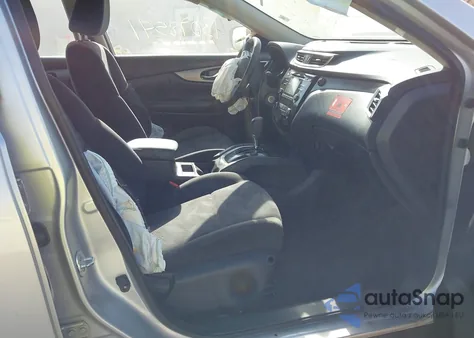 2015 Nissan Rogue S из США, поврежденный, VIN KNMAT2MV7FP563799